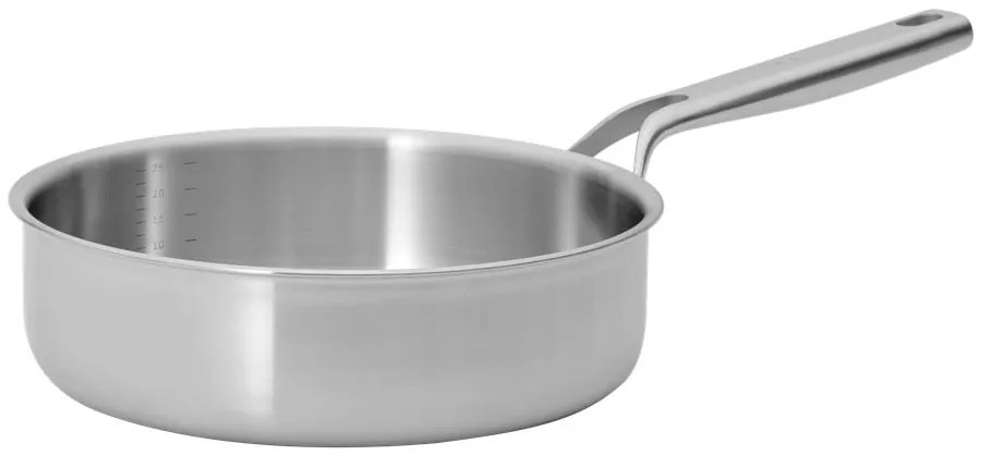 Patelnia z pokrywką ze stali nierdzewnej ø 24 cm Lucca 3.0 – FABINI