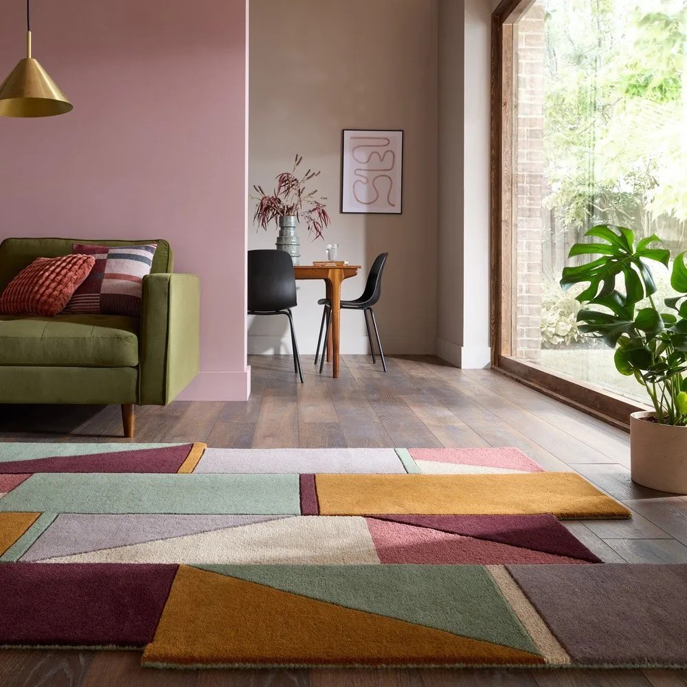 Wełniany dywan tkany ręcznie 120x180 cm Shuffle Shaped – Flair Rugs