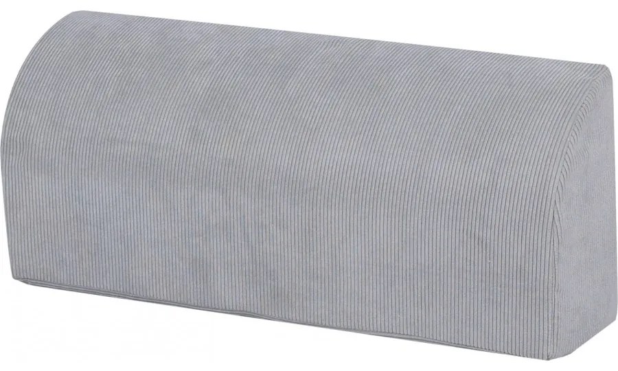 Slimcord sztruksowa sofa dziecięca, szara - meowbaby®