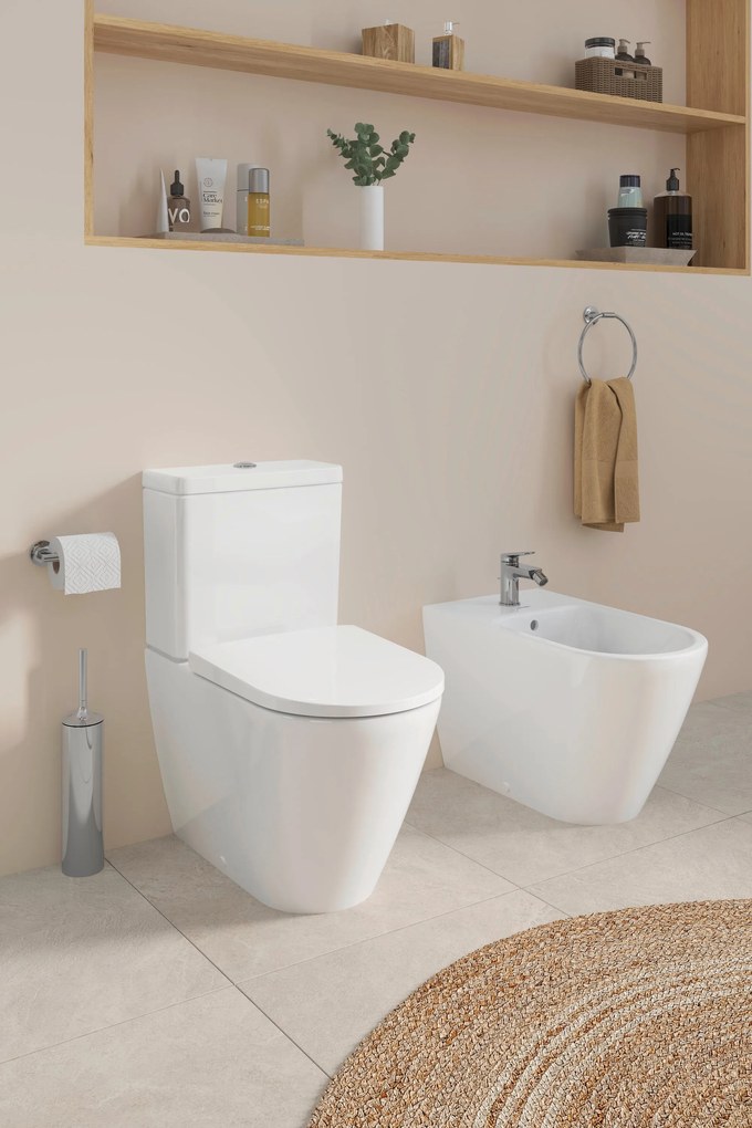 Jednouchwytowa bateria bidetowa Duravit Wave