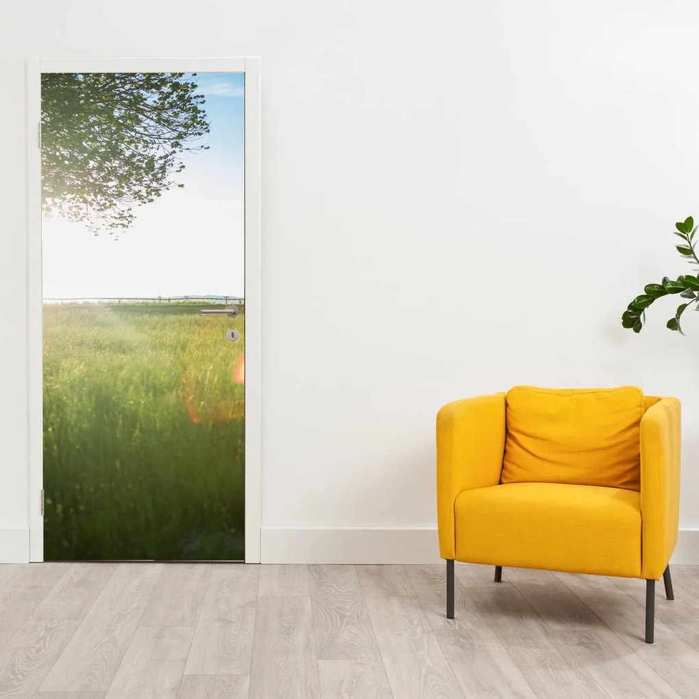 Fototapeta na drzwi - Letnia łąka (95x205cm)