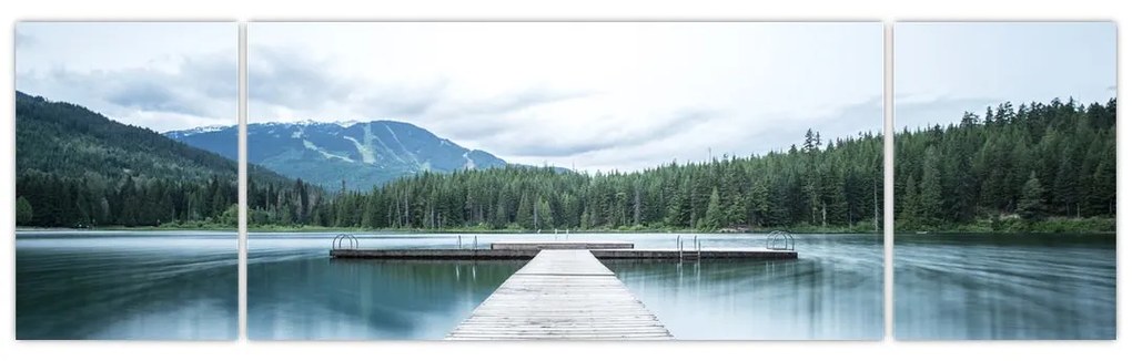 Obraz - Patrząc z molo (170x50 cm)
