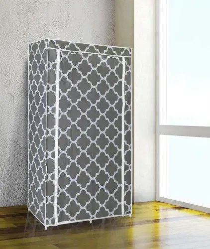 Tekstylna szafa z geometrycznym wzorem 45x12x4 P1-F70