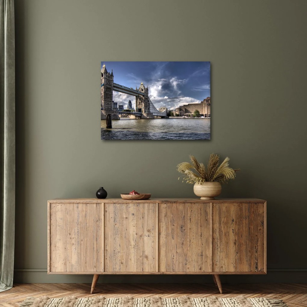 Obraz - Tower Bridge w Londynie (70x50 cm)