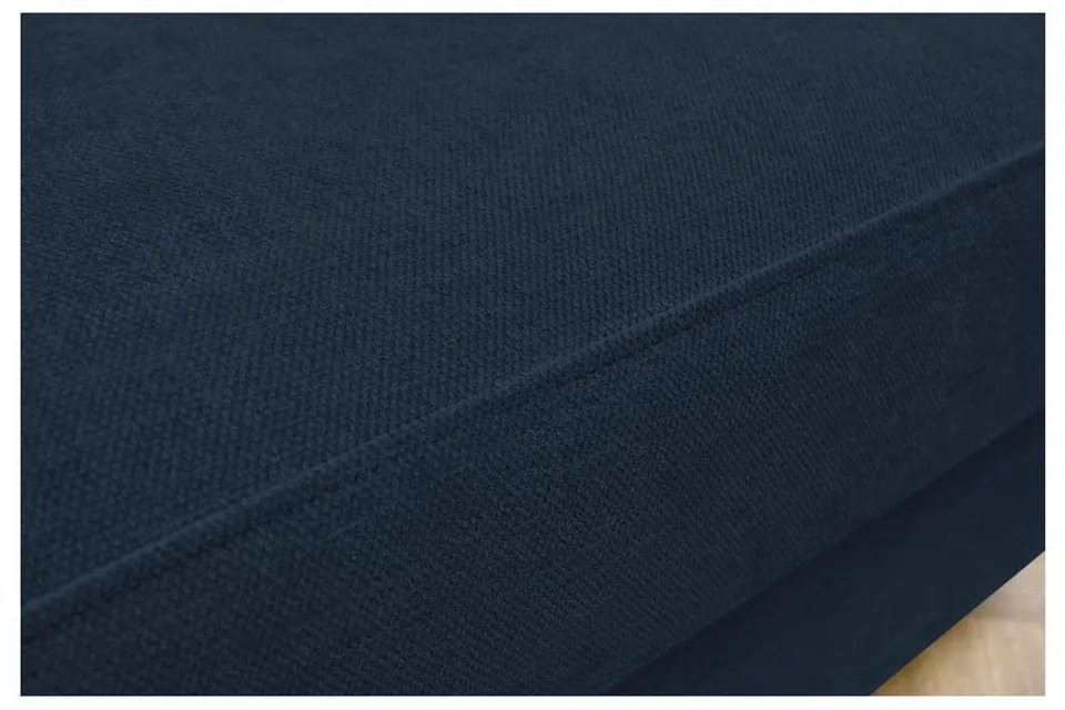 Ciemnoniebieska rozkładana sofa 215 cm Monaco – Bobochic Paris