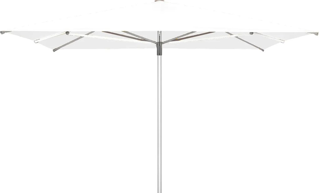 Doppler TELESTAR parasol ogrodowy 400 x 400 cm biały