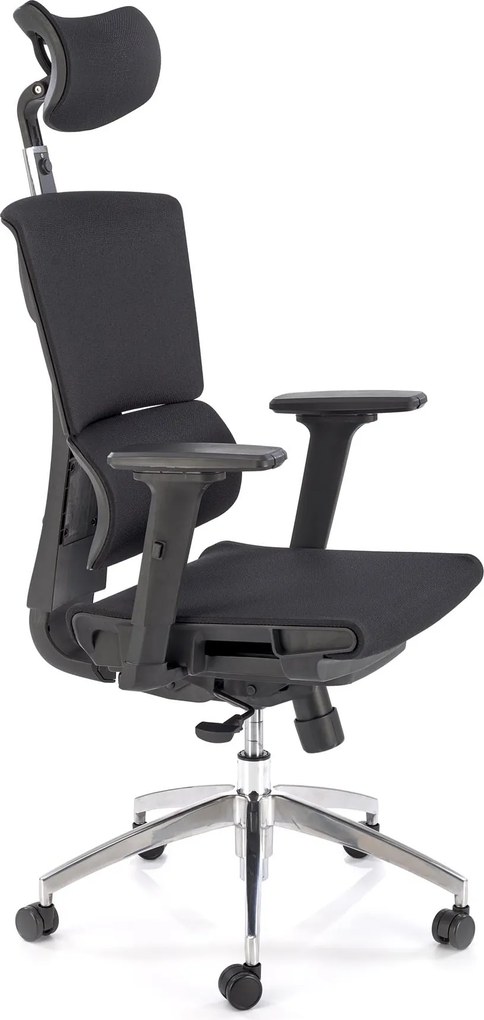 Ergonomiczny fotel gabinetowy Marcus Halmar, zgodny z normą BHP