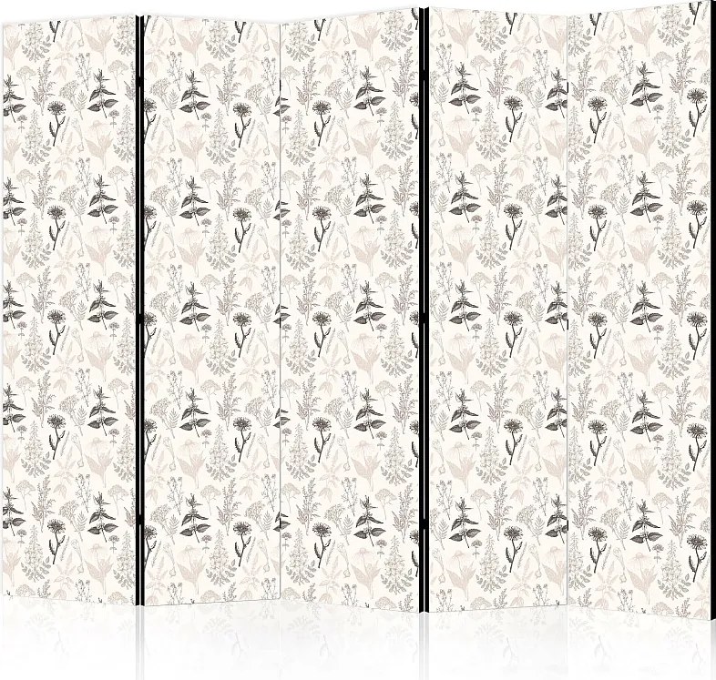 Parawan akustyczny Artgeist Kwiaty 225 x 172 cm 1 szt