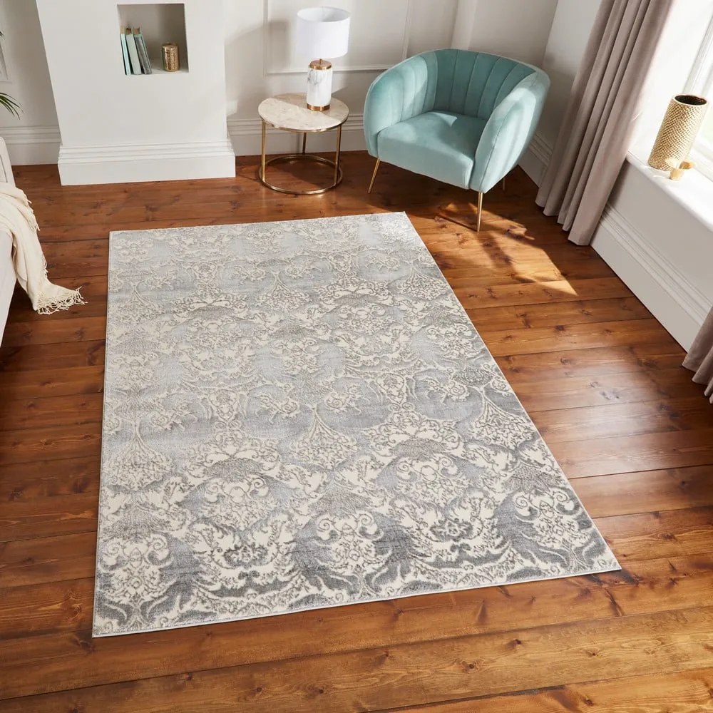 Szaro-kremowy dywan 160x235 cm Imperial Grey – Think Rugs
