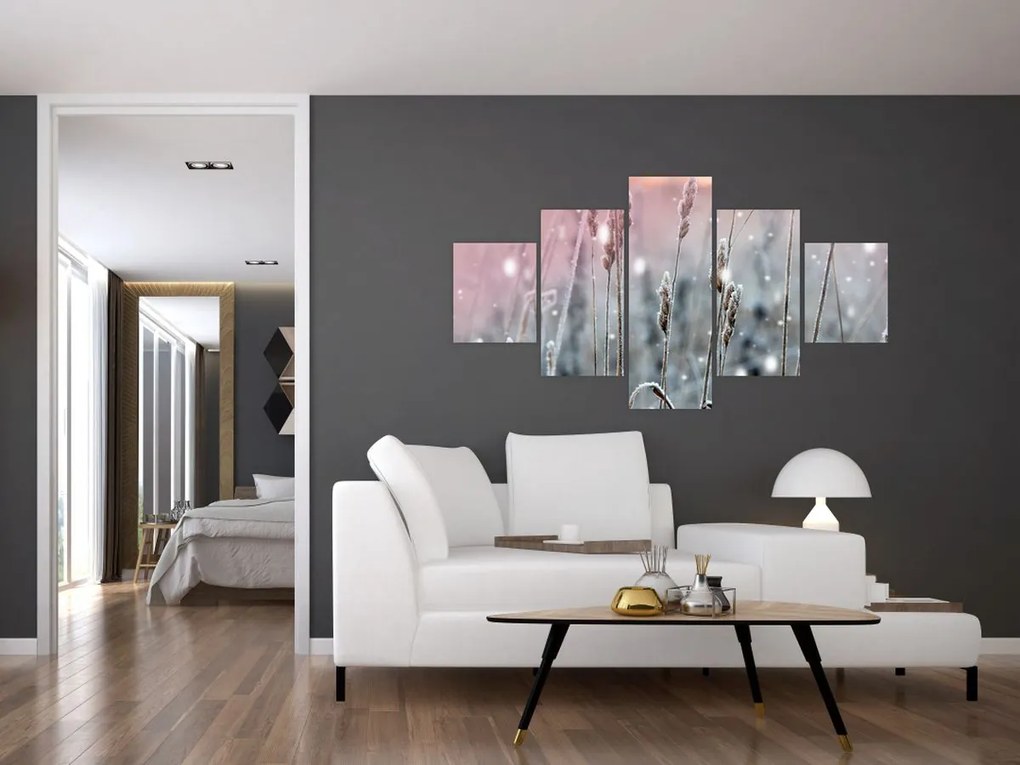 Obraz - Zimowy krajobraz (125x70 cm)