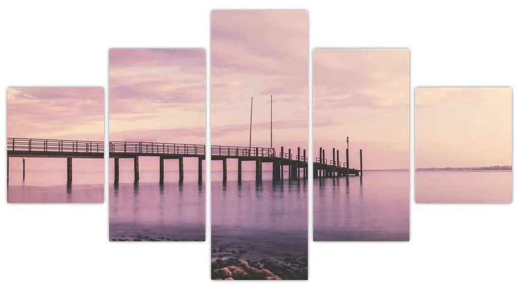 Obraz - Port (125x70 cm)