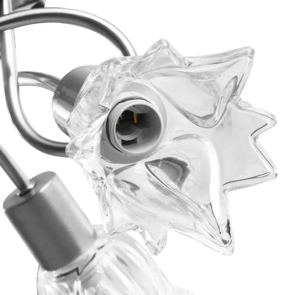 Szklana elegancka lampa sufitowa - 3X EX205 K8-L64
