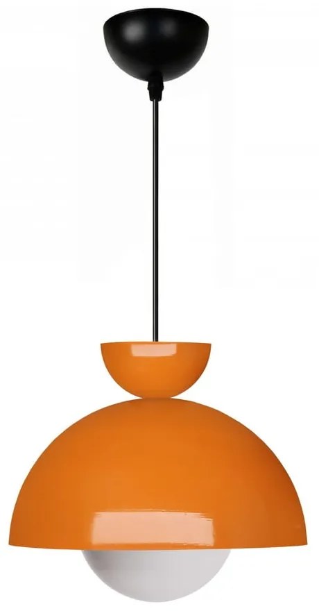 Lampa wisząca z metalowym kloszem ø 25 cm Arta – Opviq lights