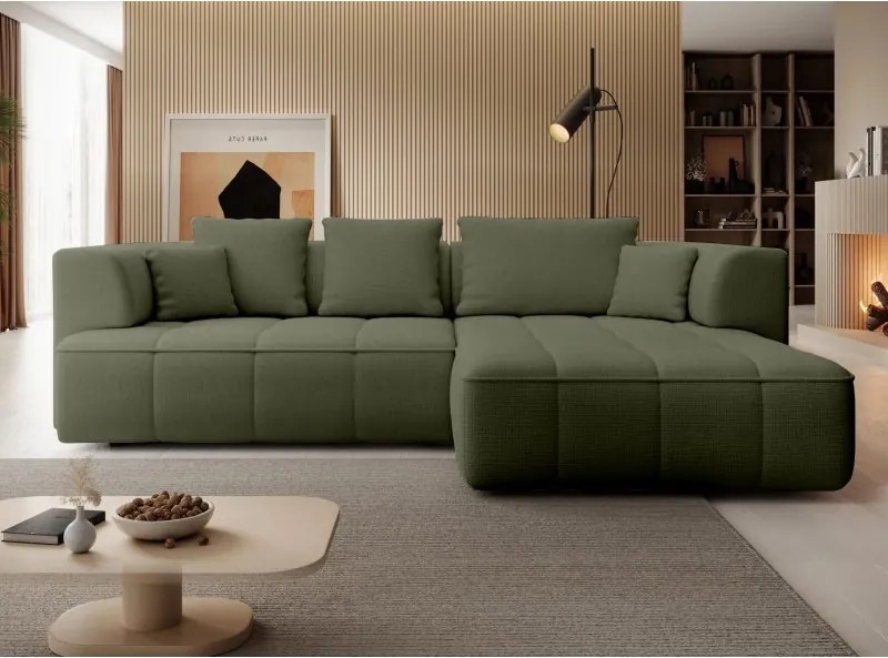 Narożnik ALBIO S z elektryczną regulacją siedziska funkcja spania WERSAL