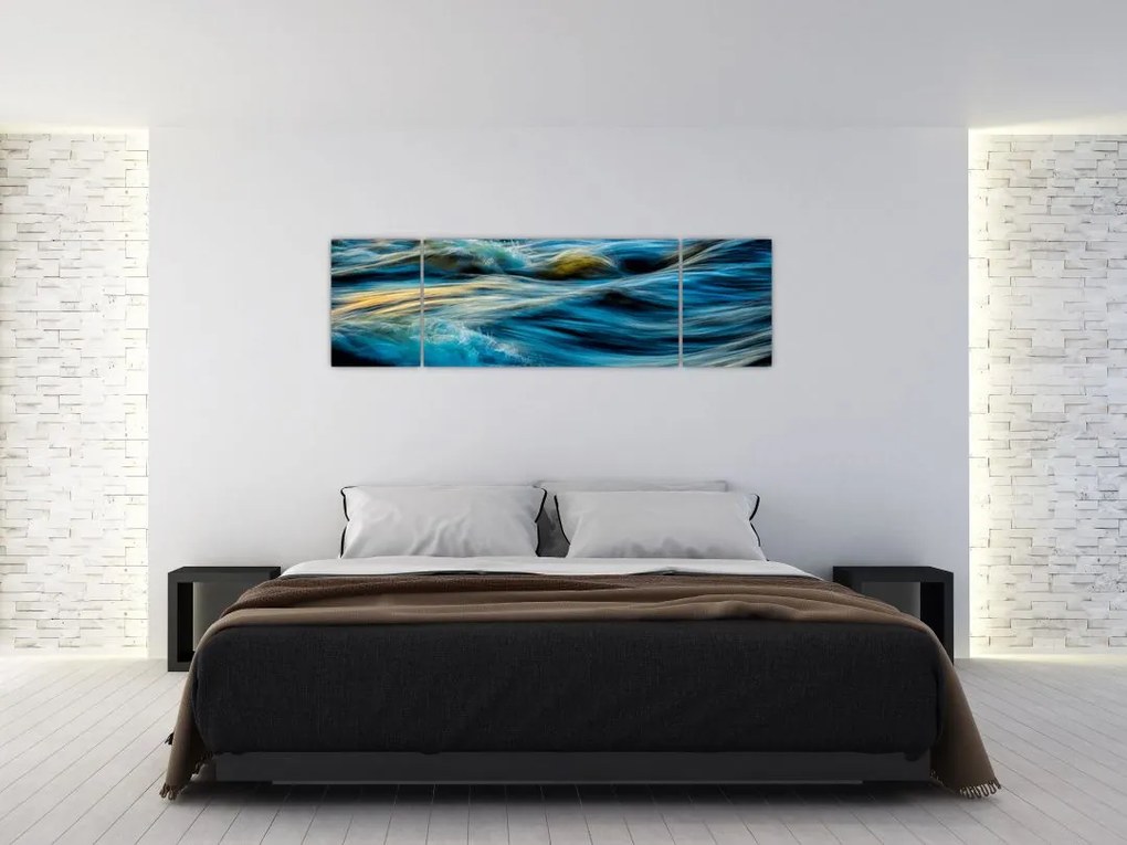 Obraz - Fale (170x50 cm)