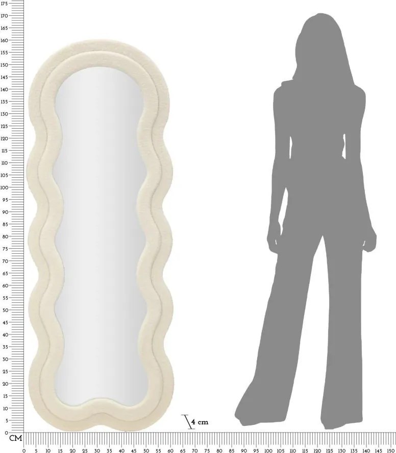 Lustro ścienne/stojące 40x160 cm Teddy – Mauro Ferretti