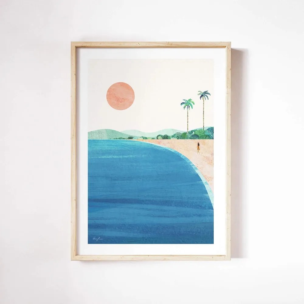 Plakat 30x40 cm Paradise Beach – Travelposter