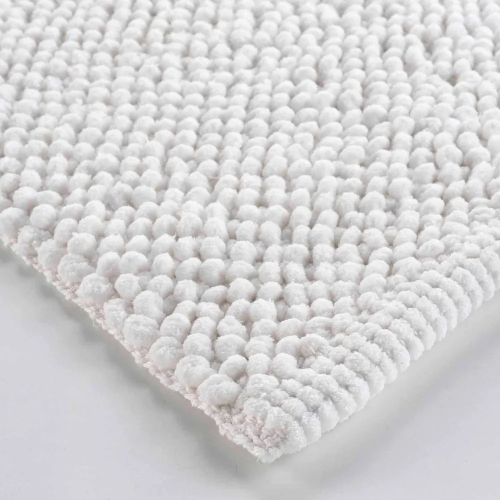 Biały dywanik łazienkowy 50x80 cm Yanis – douceur d'intérieur