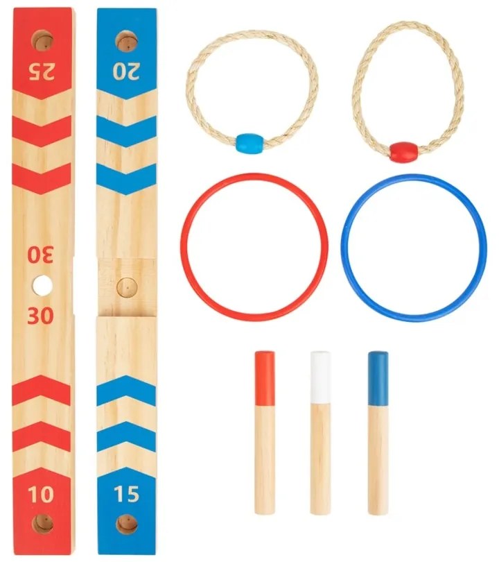 Tooky toy drewniana gra fun serso zręcznościowa ring cross