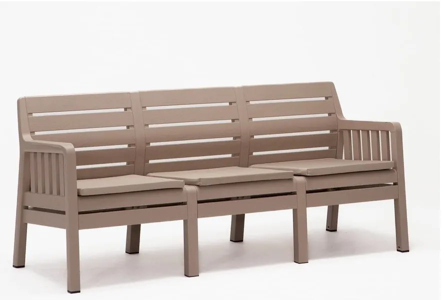 Antracytowa sofa ogrodowa Lara – Floriane Garden