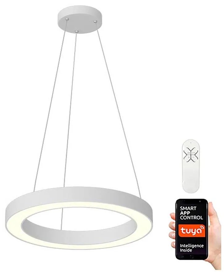 Immax NEO 07091L - LED ściemnialny żyrandol na linkach PASTEL LED/52W/230V 60 cm