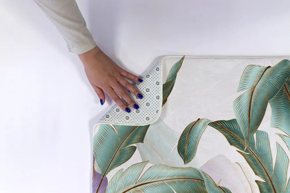 Dywanik do łazienki Dywanik do łazienki Liście