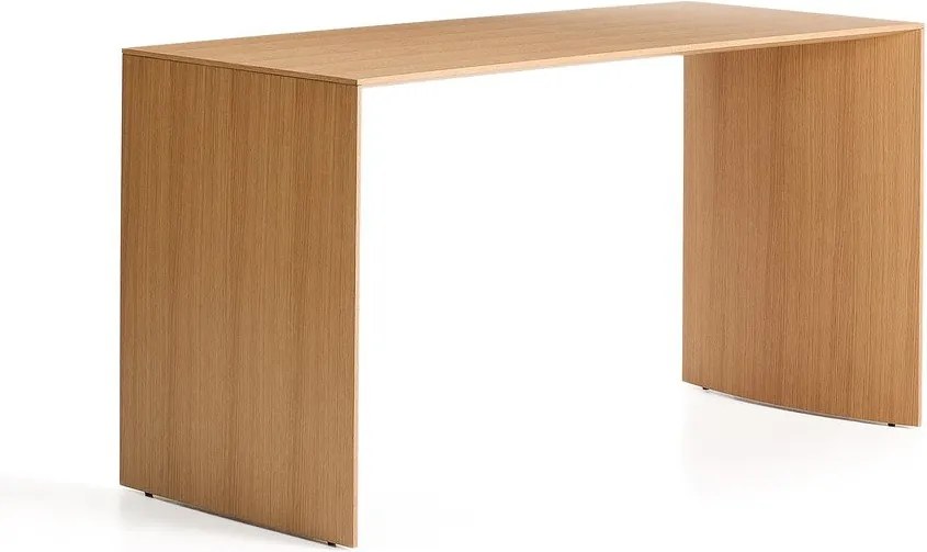 Biurko w dekorze dębu 60x140 cm Litto – Kave Home