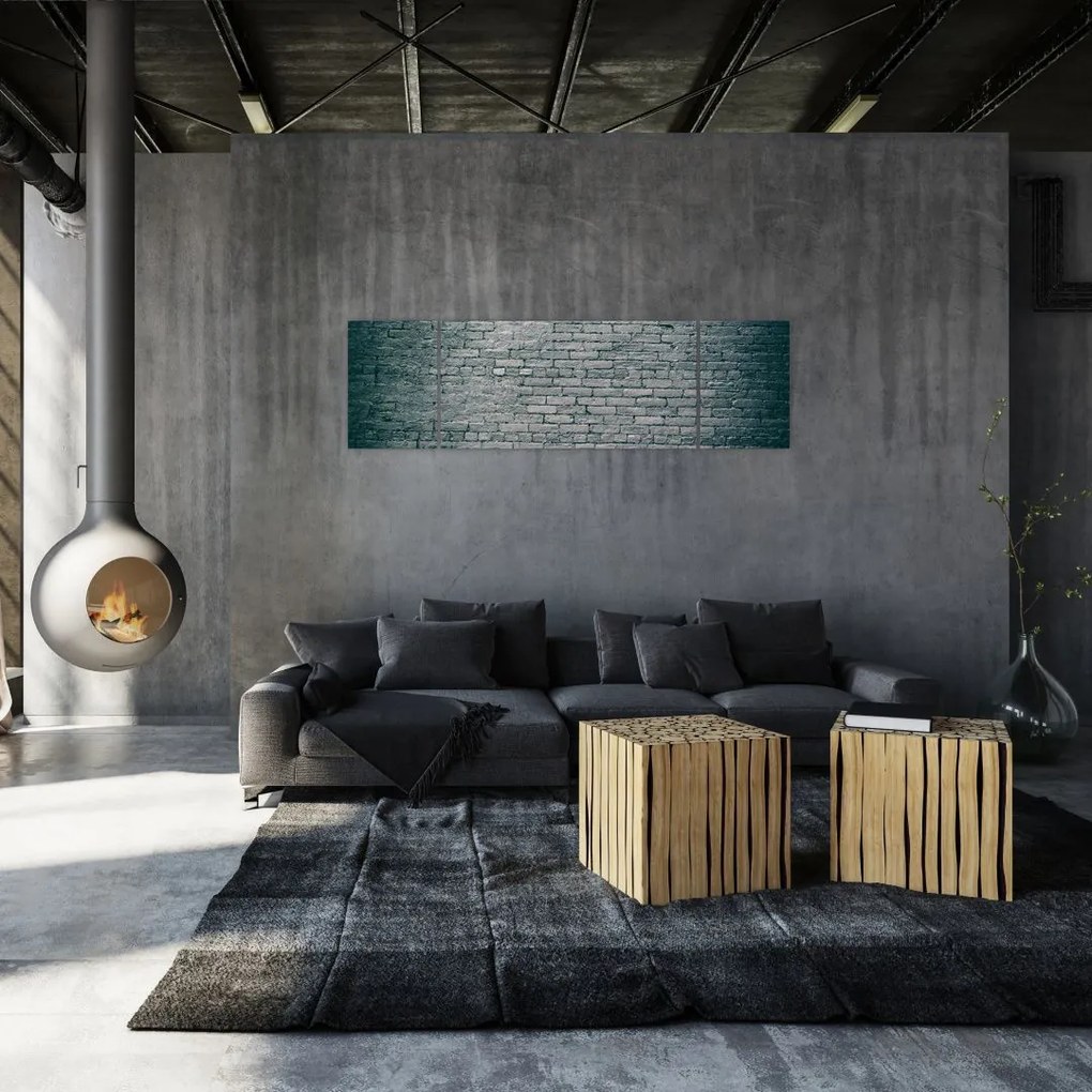 Obraz ściany z cegły (170x50 cm)