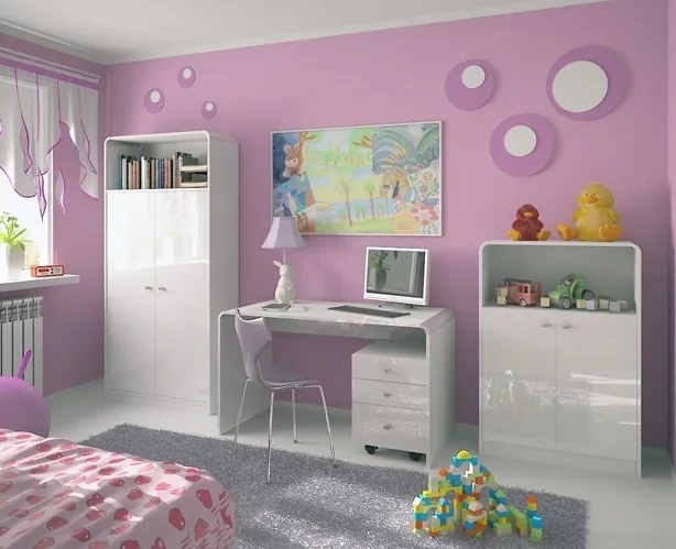 Kontenerek Milano Hubertus wysoki połysk