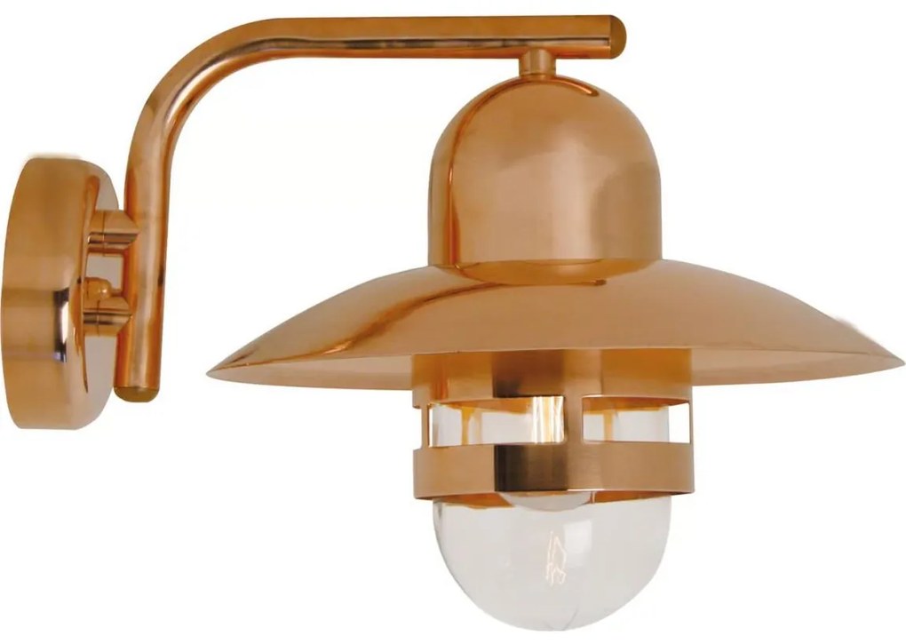 Nordlux - Zewnętrzny kinkiet NIBE 1xE27/60W/230V IP54 miedziany
