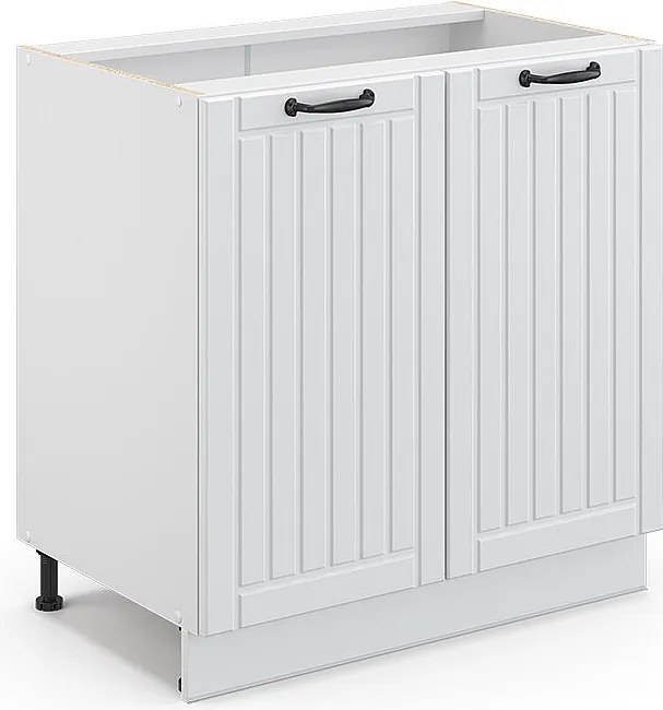 Szafka pod zlew biały domek wiejski 80x51.6x82 fame-line