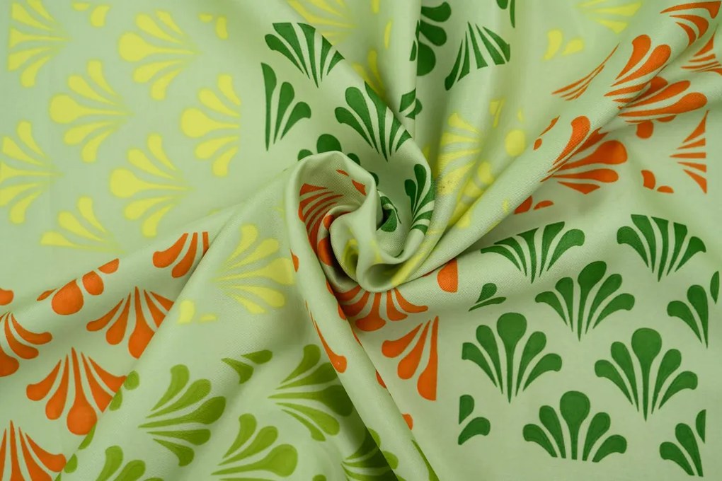 PrzytulneMieszkanie.pl PrzytulneMieszkanie.pl Pościel z mikrosatyny VELLARI, zielona Rozmiar pościeli: 70 x 90 cm | 140 x 200 cm