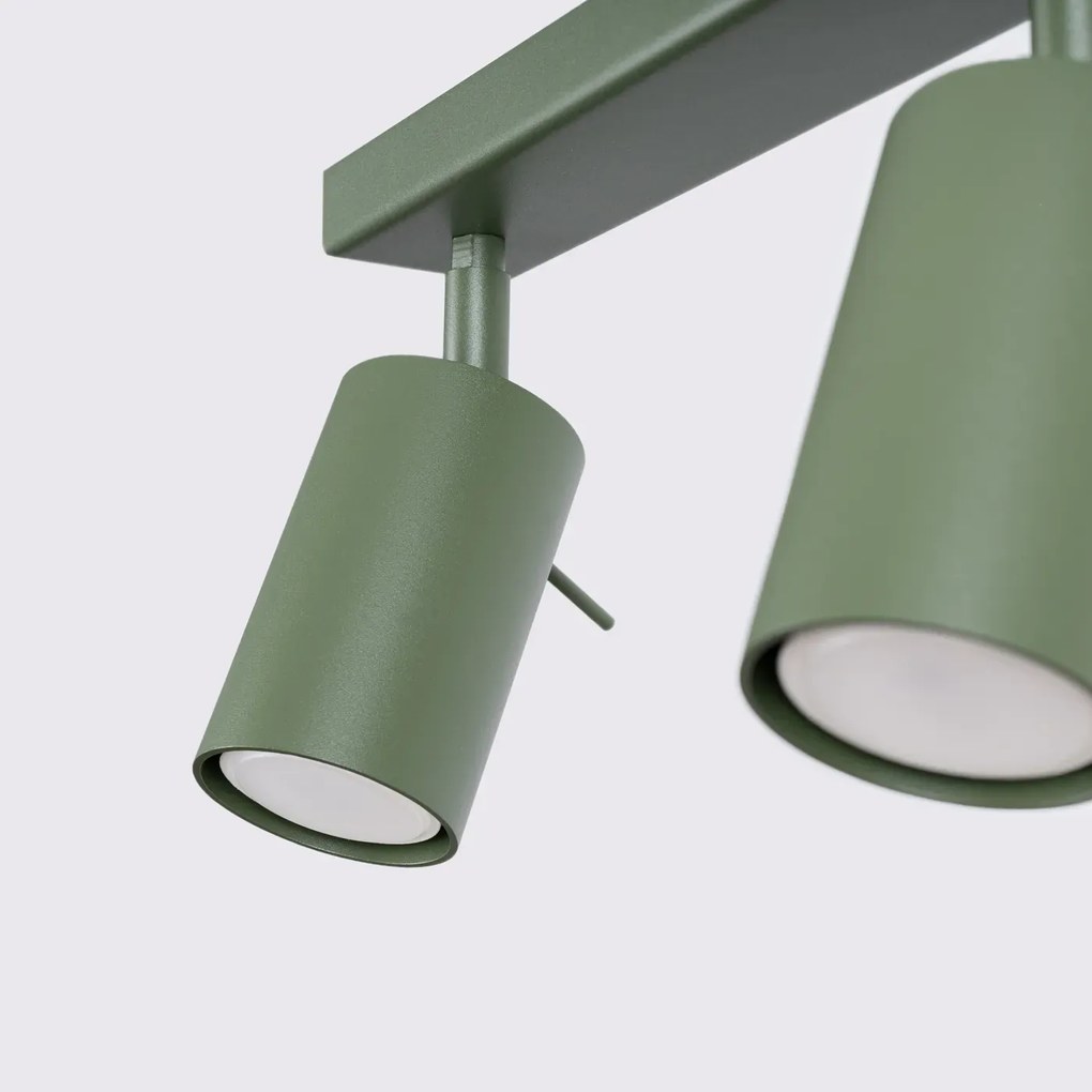Listwa oświetleniowa RING 3L zielony oliwkowy SOLLUX LIGHTING