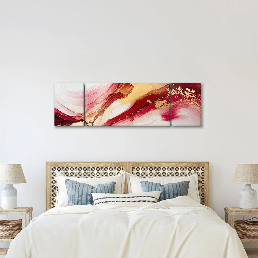 Obraz - Abstrakcja (170x50 cm)