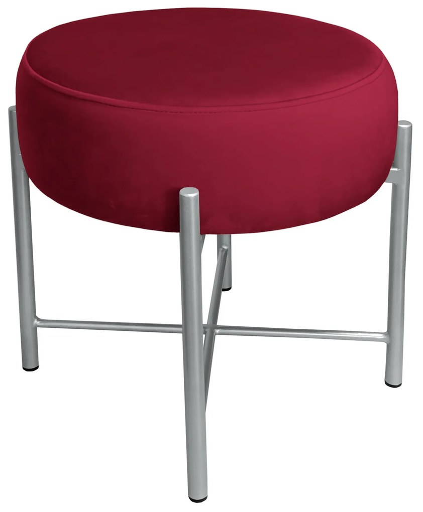 Taboret Pola noga metalowa szara MG31