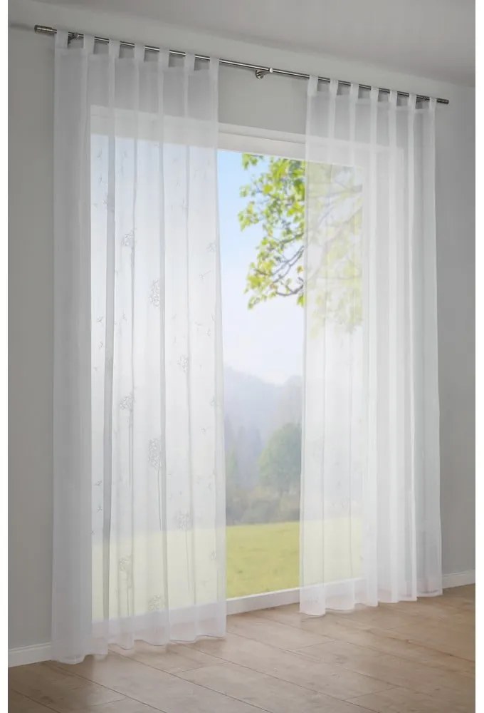 Biała firanka 245x140 cm Voile – Gardinia