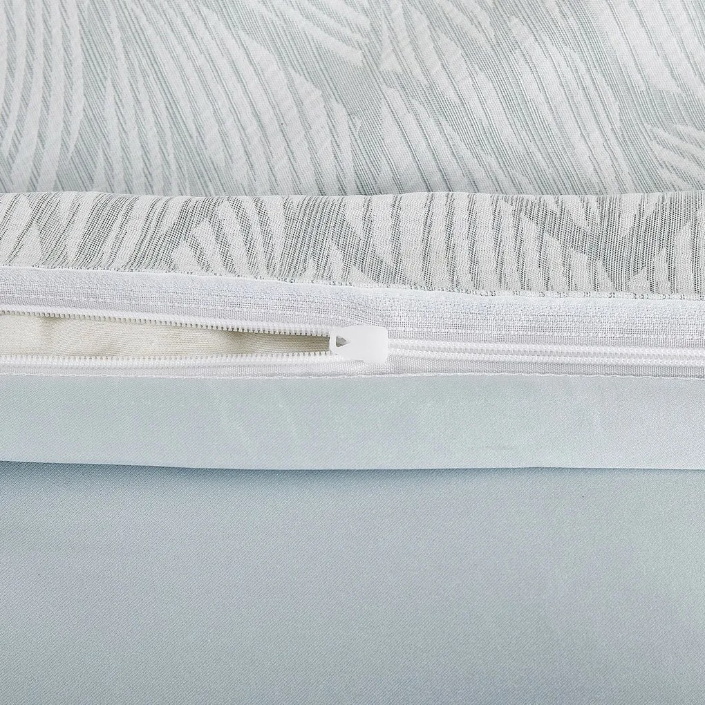 Pościel żakardowa Florida zielony, 140 x 200 cm, 70 x 90 cm