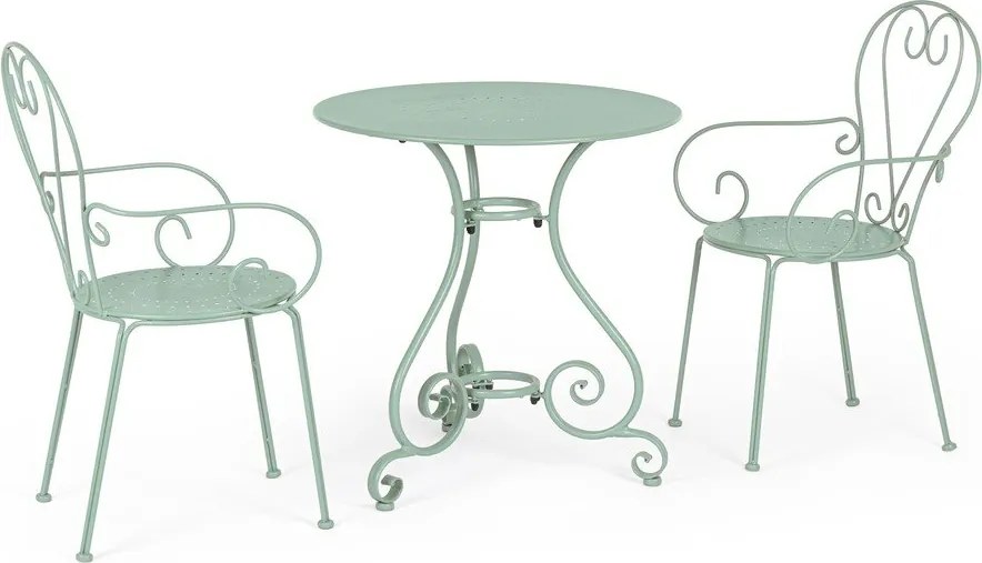 Stalowy okrągły stolik ogrodowy ø 70 cm Etienne – Bizzotto