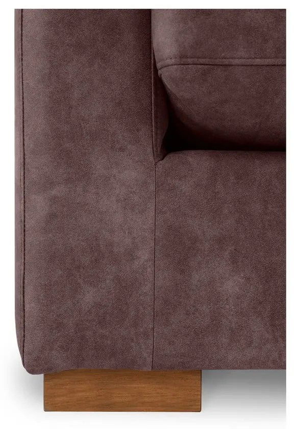 Ciemnobrązowa sofa 220 cm Comfy – Scandic