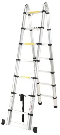 Drabina teleskopowa, 2 x 2,2 m