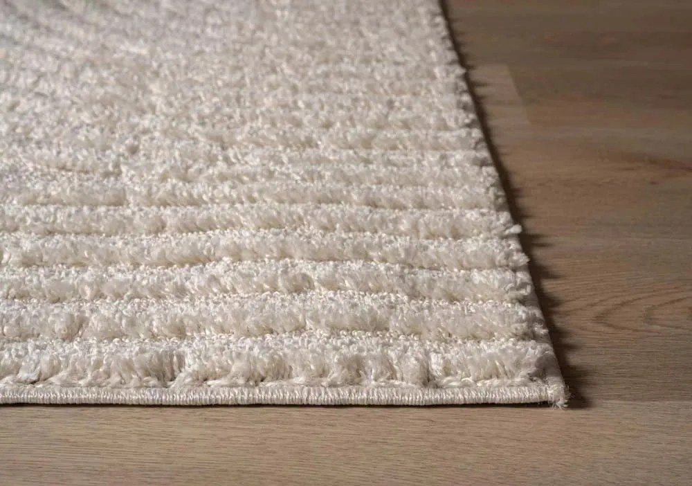 Dywan nowoczesny 3D Arc Geometria kremowy 160 cm x 230 cm