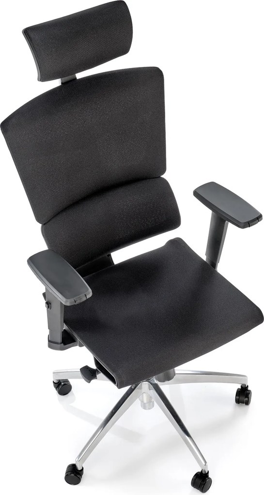 Ergonomiczny fotel gabinetowy Marcus Halmar, zgodny z normą BHP