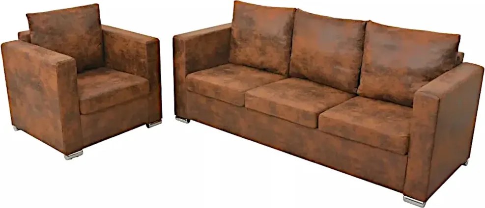 3-osobowa sofa i fotel do salonu Z7-B40