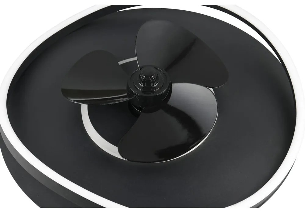 Lampa sufitowa LED w kolorze matowej czerni Sortland – Reality