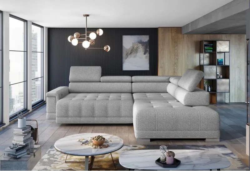 Narożnik CAMPO L z elektryczną regulacją siedziska WERSAL