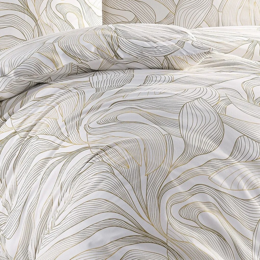 BedTex Pościel bawełniana Serena, 160 x 200 cm, 2 x 70 x 80 cm, 160 x 200 cm, 2 szt. 70 x 80 cm
