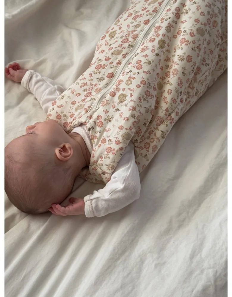 Beżowy śpiworek dziecięcy z bawełny organicznej 45x87 cm Augusta – Cam Cam Copenhagen