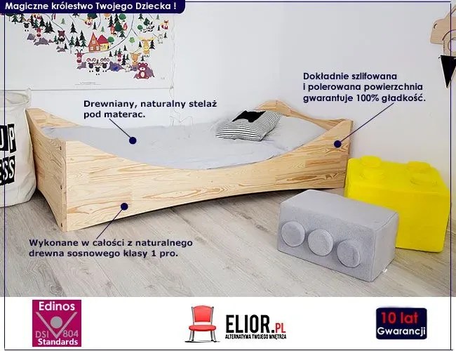 Łóżko drewniane E7-Z10
