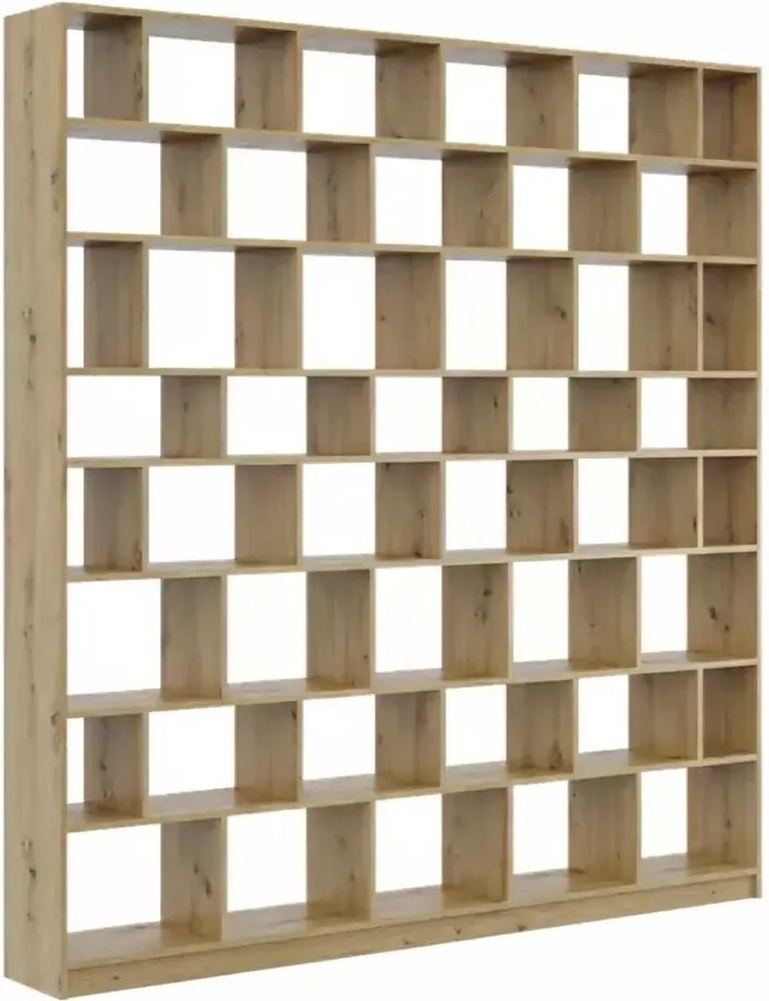 Ogromny regał na książki biblioteczka dąb artisan W0-B06