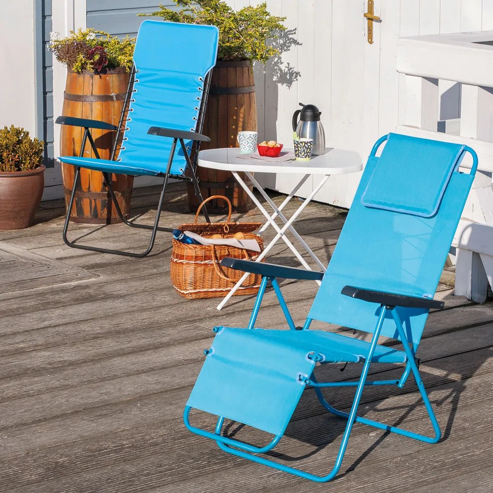 Stolik turystyczny 70 x 53 cm biały PATIO
